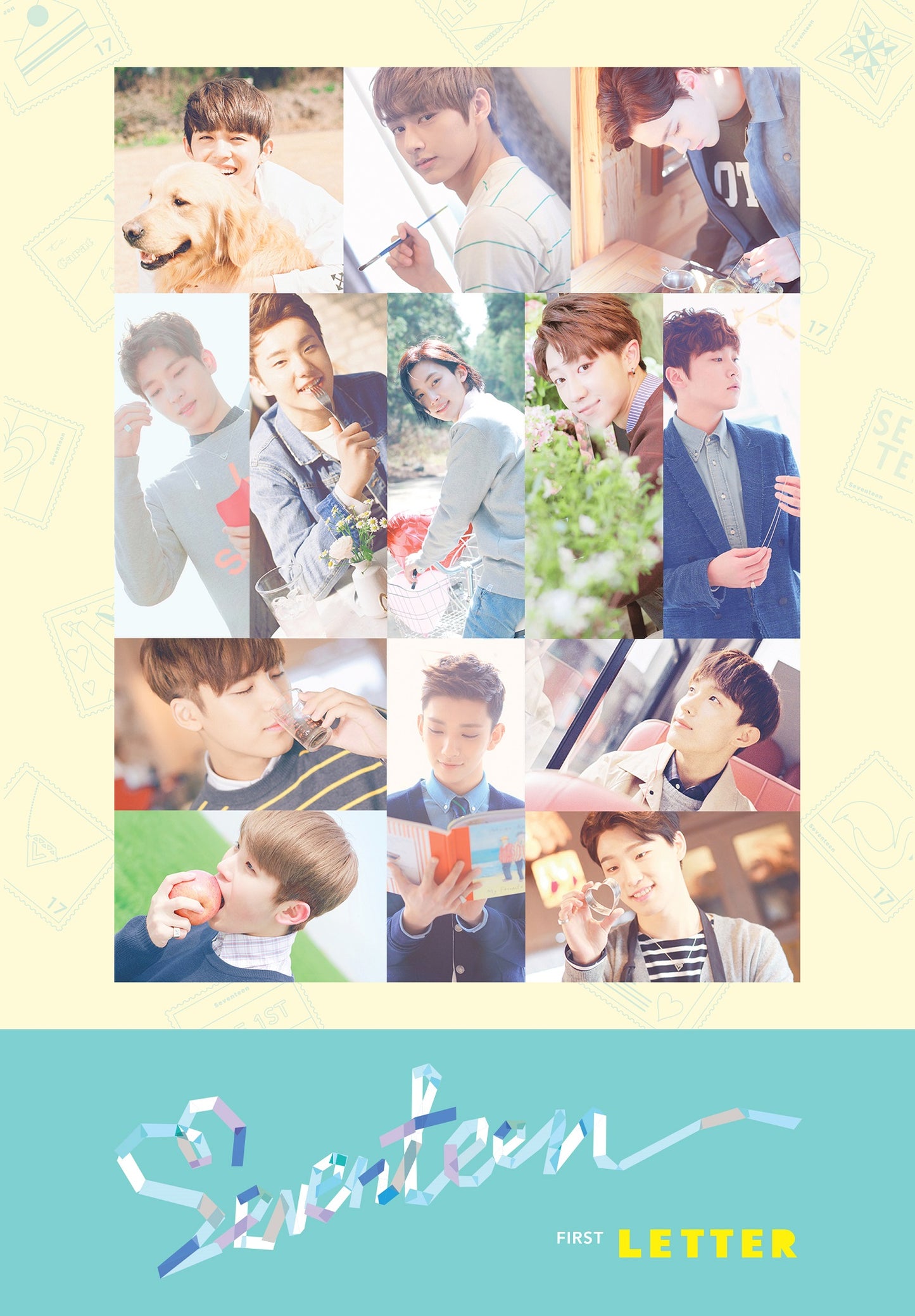 Seventeen Album Vol. 1 - FIRST ‘LOVE & LETTER’﻿ [REPRINT] (Random)