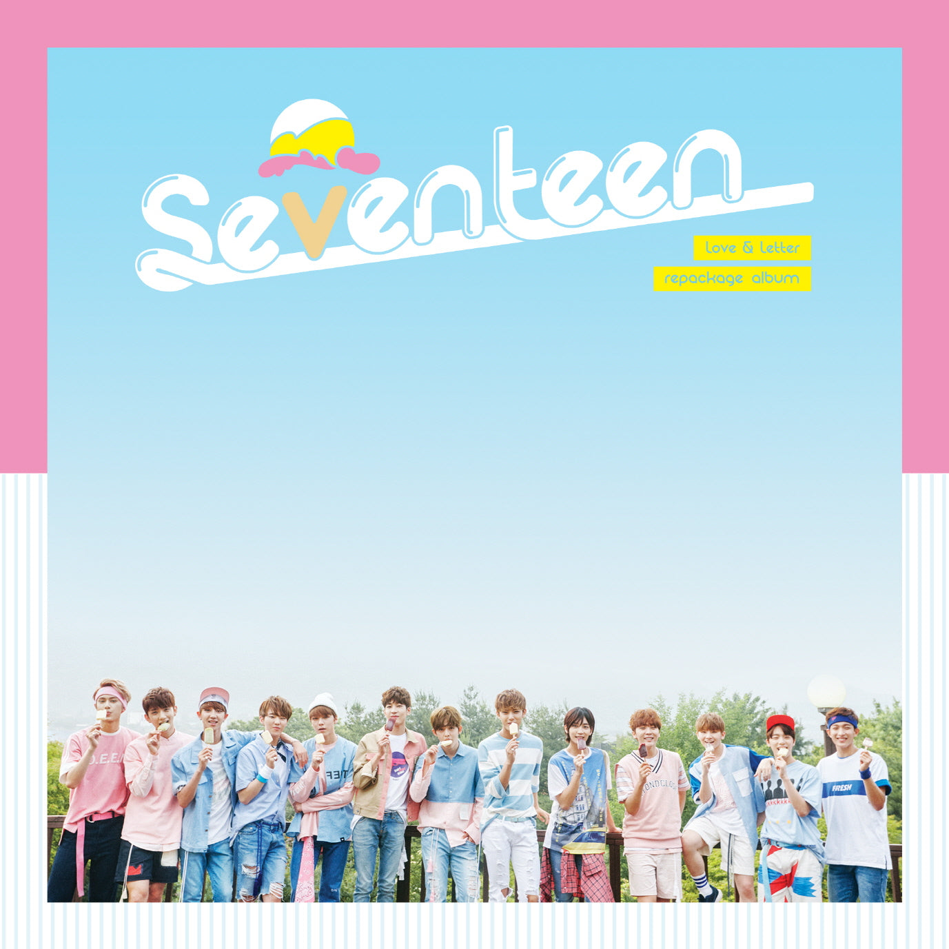 Seventeen Album Vol. 1 - LOVE & LETTER (Repackage) (Standard Edition) [REPRINT]