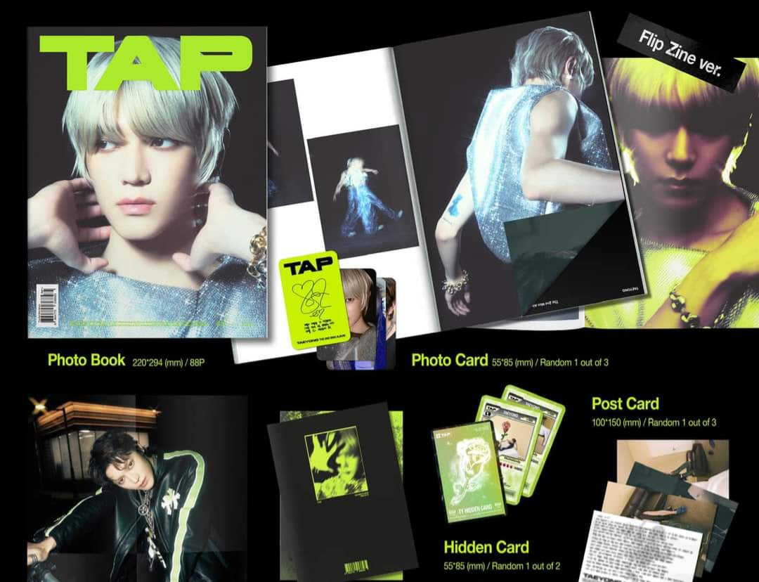 TAEYONG (NCT) Mini Album Vol. 2 – TAP (Flip Zine Ver.)