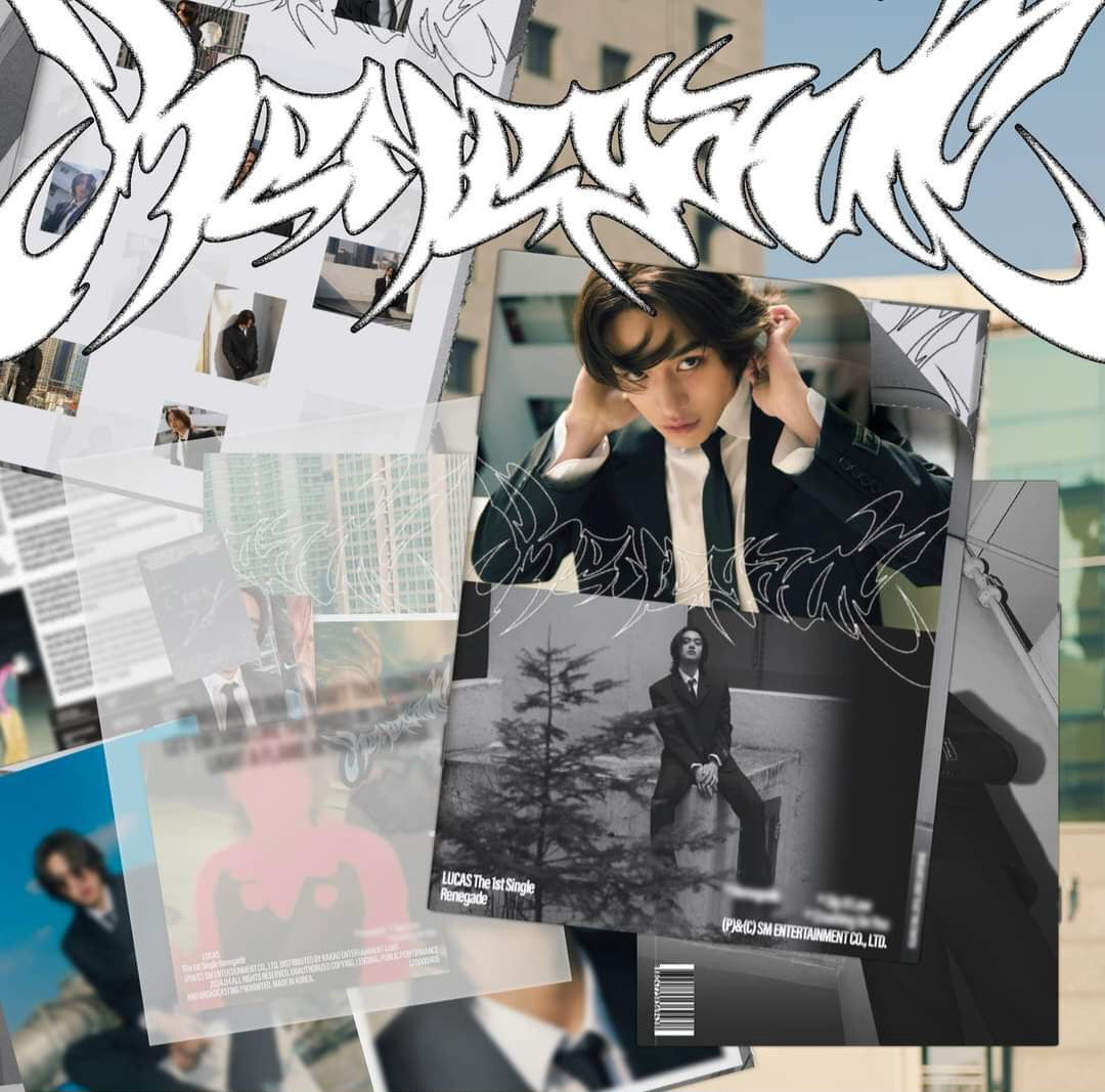 LUCAS THE 1st SINGLE – Renegade (Photo Book Ver.) (Random)