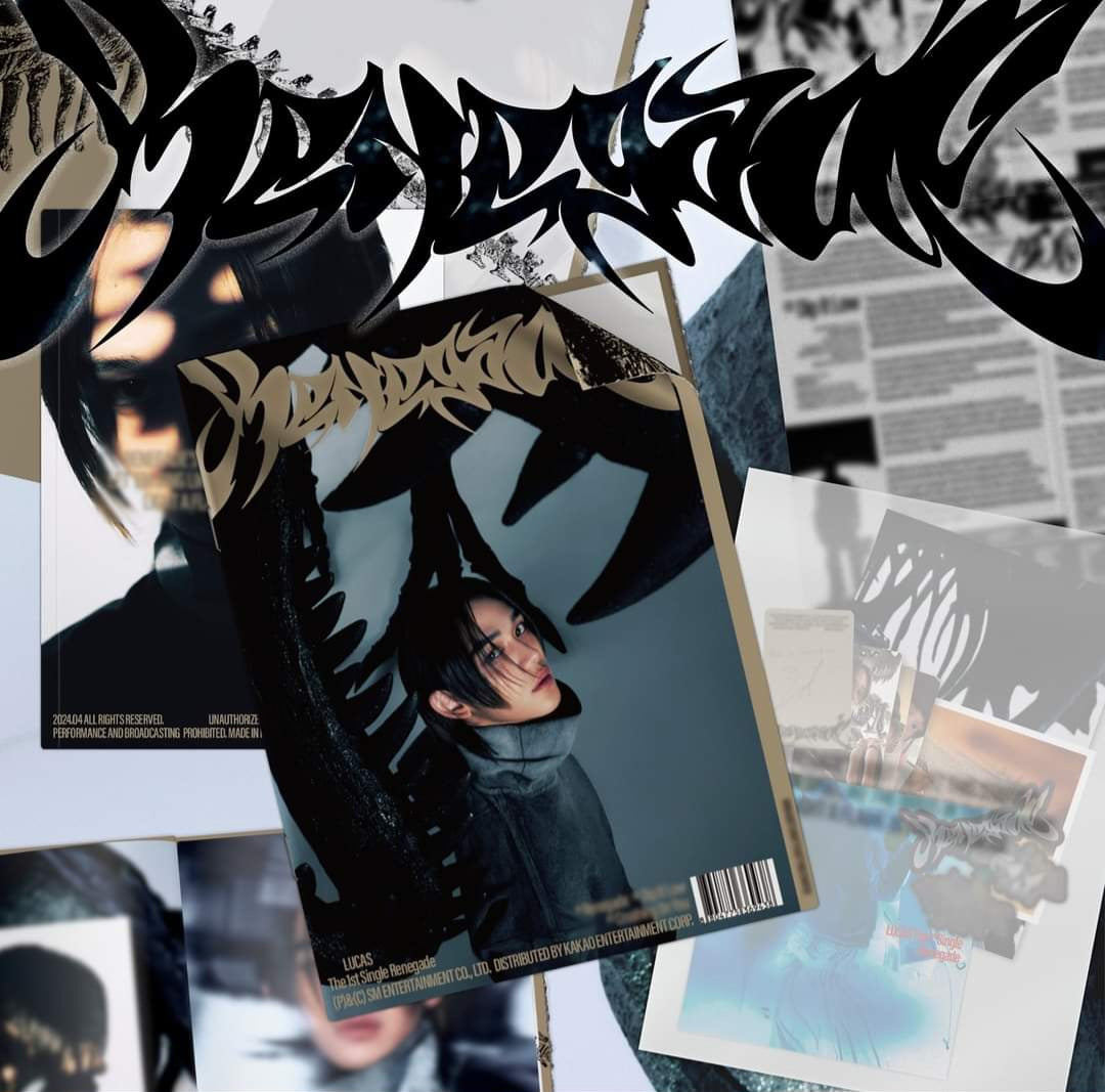 LUCAS THE 1st SINGLE – Renegade (Photo Book Ver.) (Random)