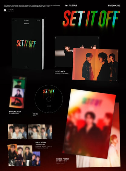 FIVE O ONE (SS501) 1st Album - SET IT OFF