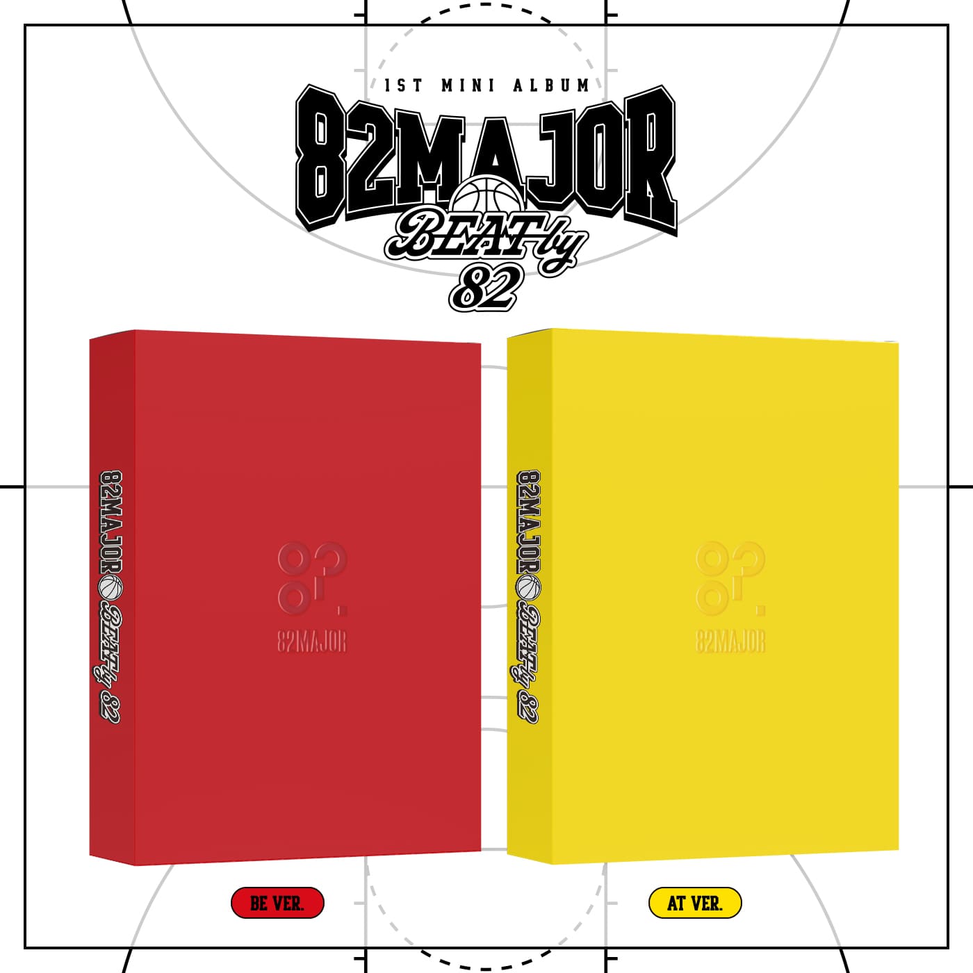 82MAJOR 1ST MINI ALBUM – BEAT by 82 (Random)