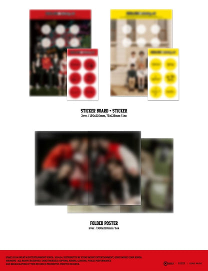 82MAJOR 1ST MINI ALBUM – BEAT by 82 (Random)