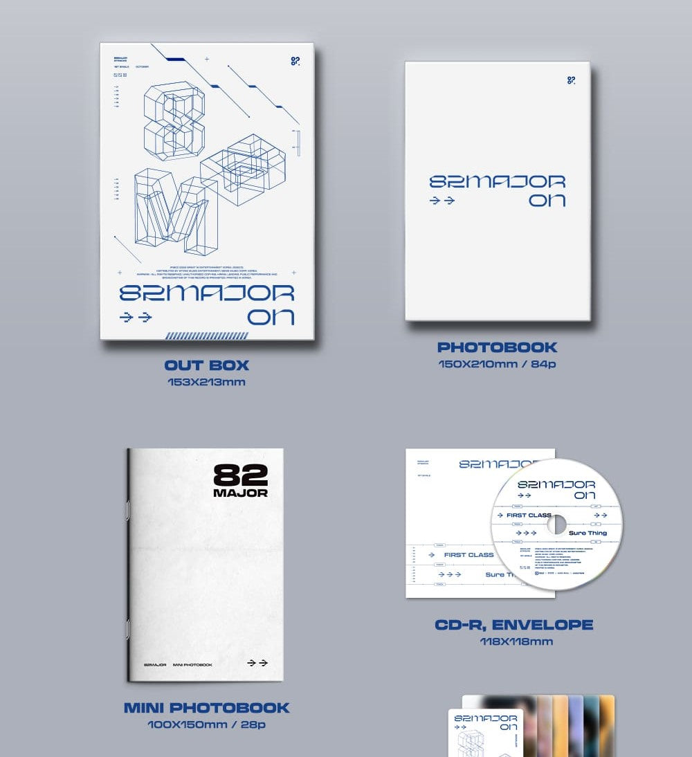 82MAJOR Single Album Vol. 1 – ON – K-Pop Stop NZ