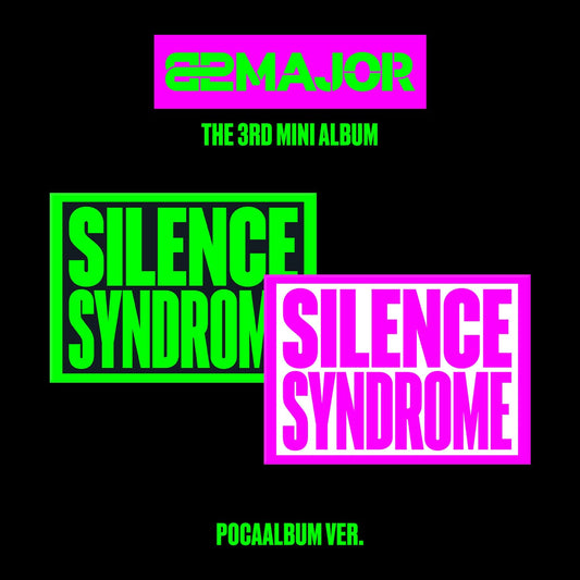 82MAJOR 3RD MINI ALBUM – SILENCE SYNDROME (POCA Album Ver.) (Random)