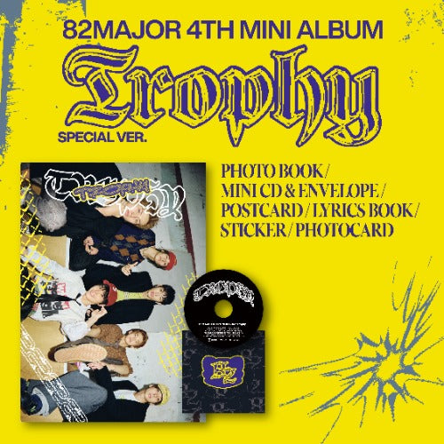 82MAJOR 4th Mini Album - Trophy (Special Ver.)