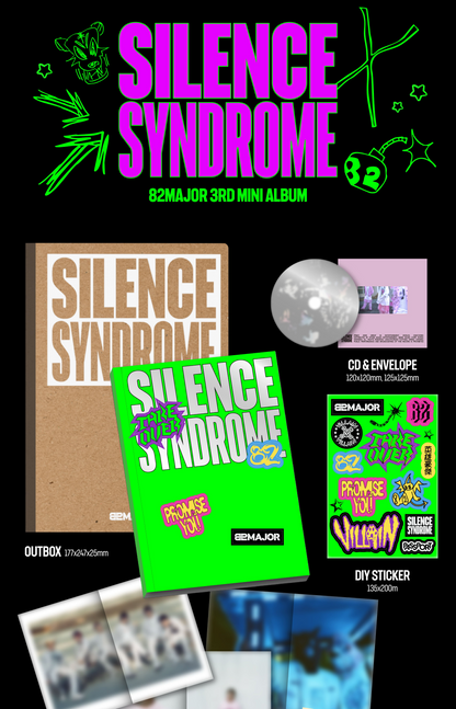82MAJOR 3rd Mini Album – SILENCE SYNDROME