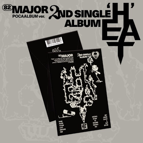 PRE-ORDER: 82MAJOR 2nd Single Album - HEAT (POCA Ver.)