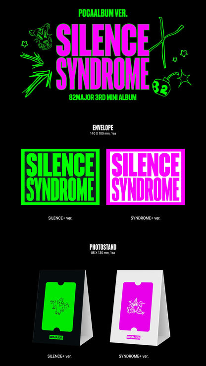 82MAJOR 3RD MINI ALBUM – SILENCE SYNDROME (POCA Album Ver.) (Random)