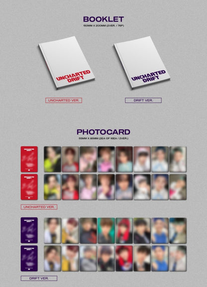 8TURN Mini Album Vol. 2 - UNCHARTED DRIFT (Random)