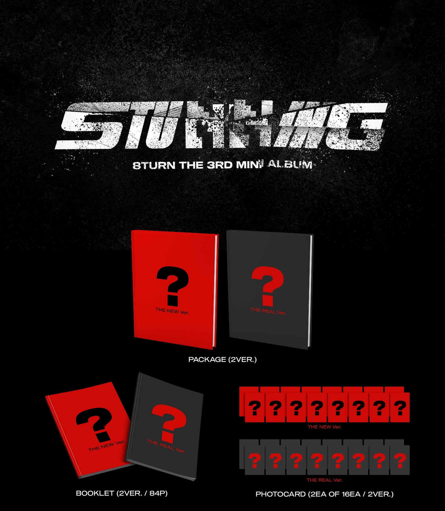 8TURN Mini Album Vol. 3 – STUNNING (Random)