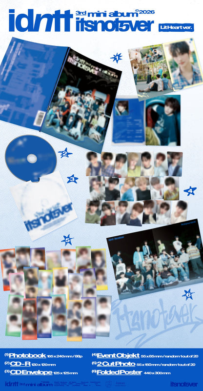 idntt 3rd Mini Album - itsnotver