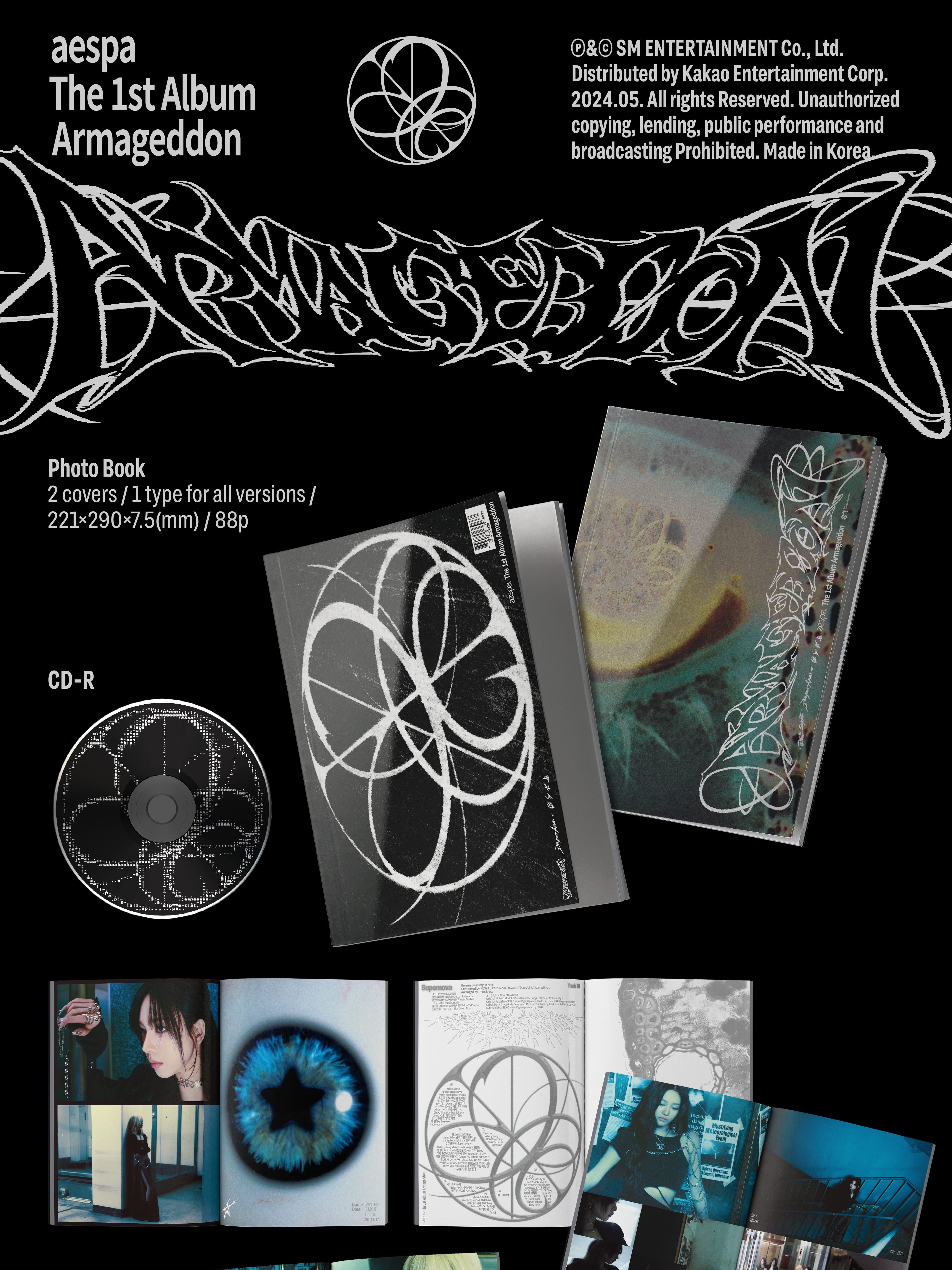 aespa The 1st Album – Armageddon (Authentic Ver.) – K-Pop Stop NZ
