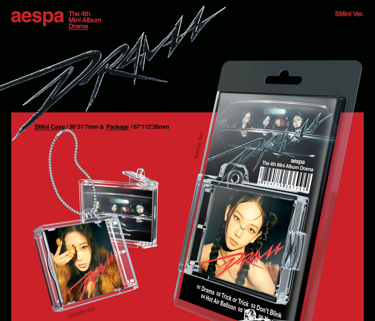 aespa Mini Album Vol. 4 – Drama (SMini Ver.) (Random)