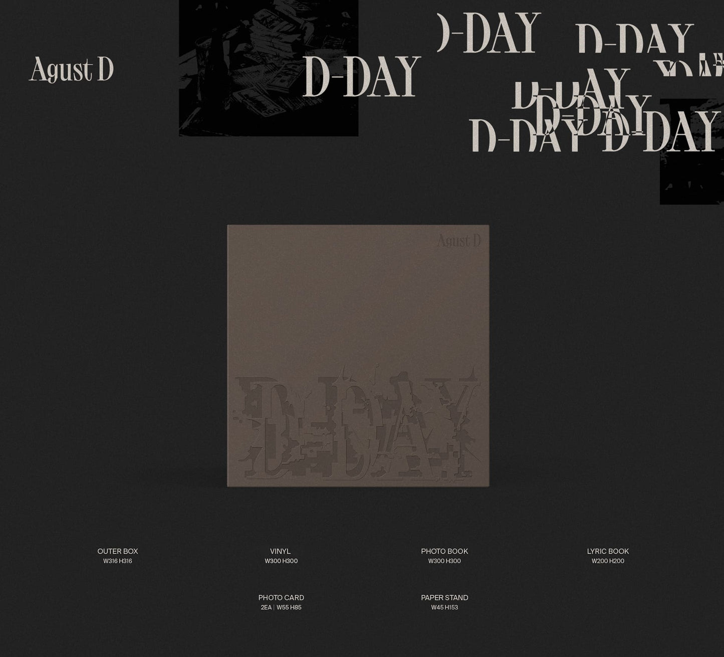 Agust D (SUGA) – D-DAY (LP)