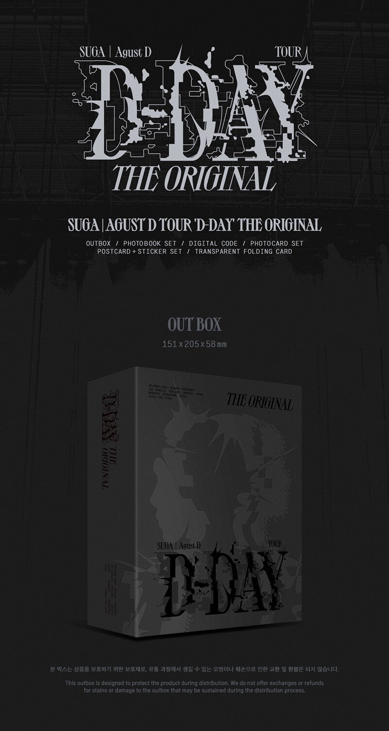 Agust D (SUGA) – Agust D TOUR ‘D-DAY’ The Original