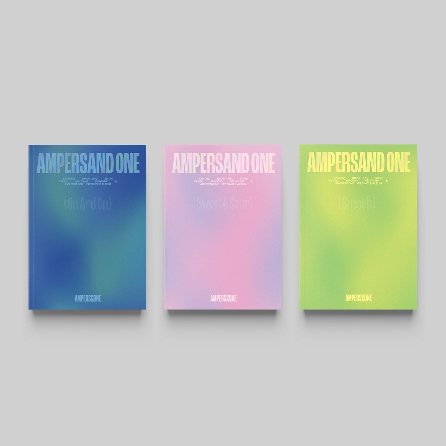 AMPERS&ONE 1ST SINGLE ALBUM – AMPERSAND ONE (Random)