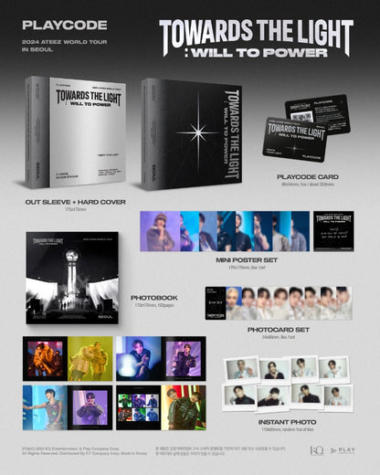 ATEEZ – 2024 ATEEZ WORLD TOUR [TOWARDS THE LIGHT : WILL TO POWER] IN SEOUL (PLAYCODE)