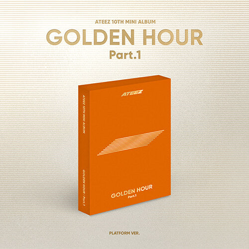 ATEEZ 10TH MINI ALBUM – GOLDEN HOUR : Part.1 (Platform Ver.)