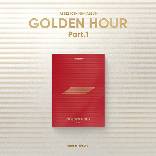 ATEEZ 10TH MINI ALBUM – GOLDEN HOUR : Part.1 (POCAALBUM)