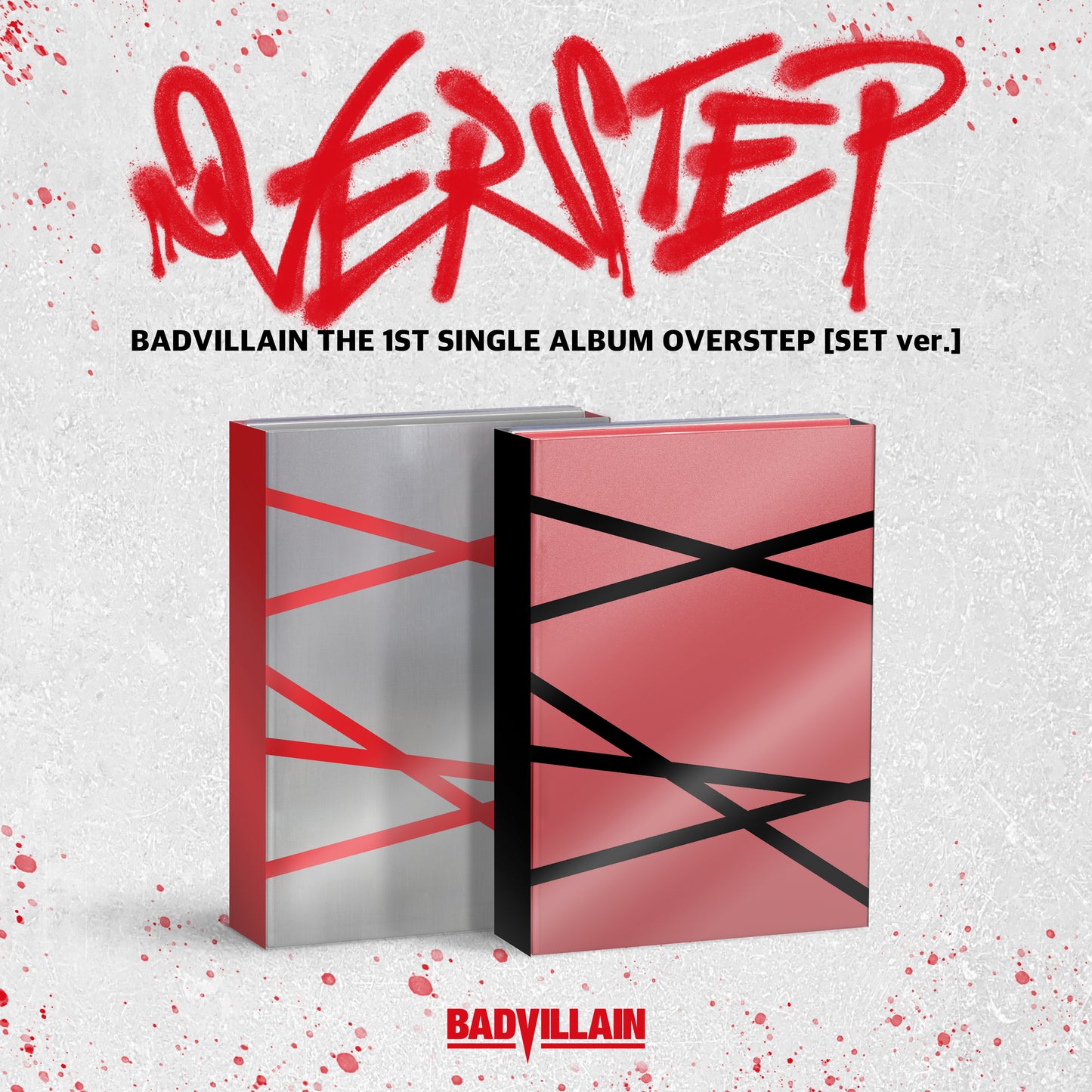 BADVILLAIN THE 1ST SINGLE ALBUM – OVERSTEP