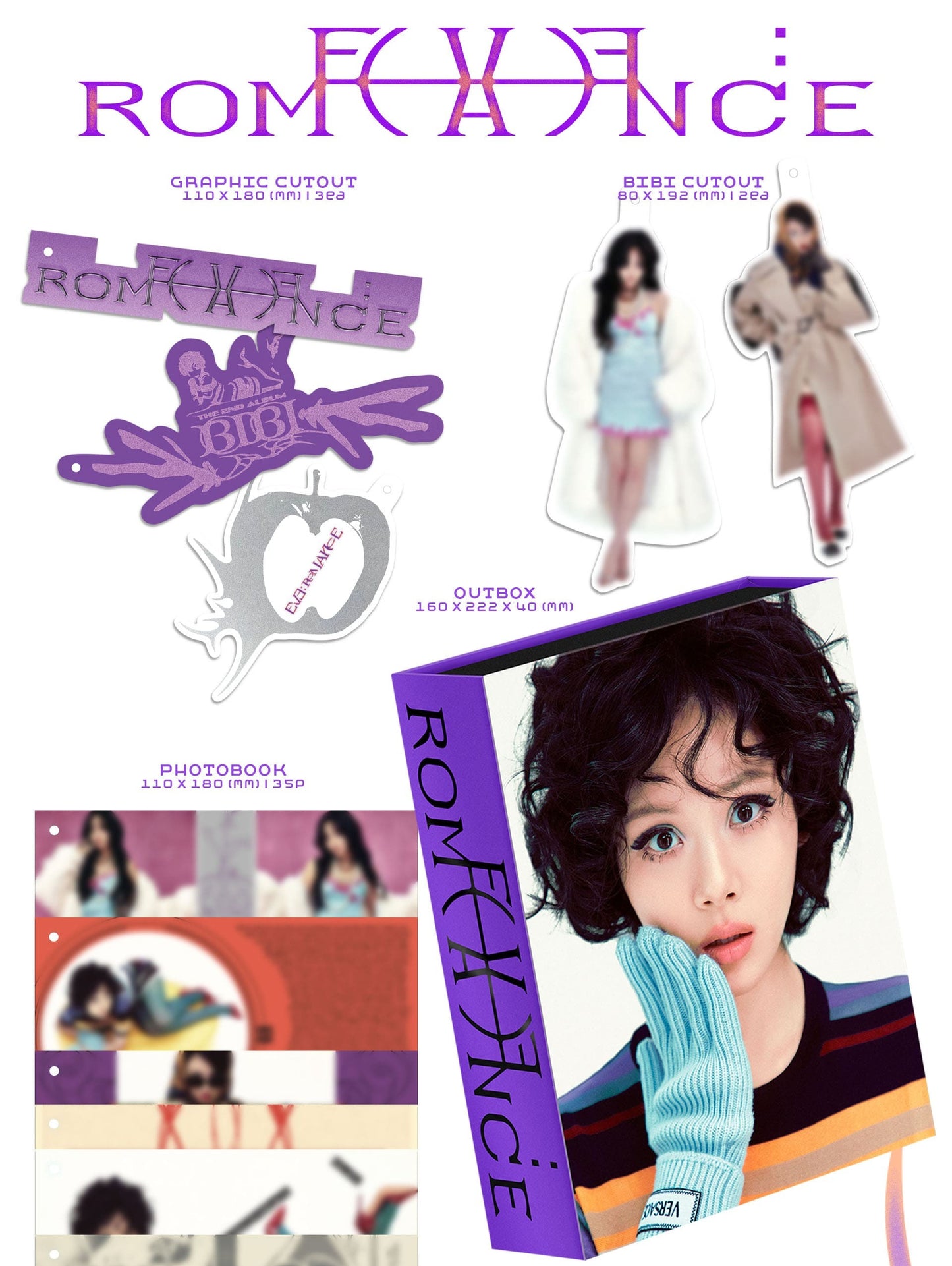 BIBI 2nd Album – EVE: ROMANCE (Random)