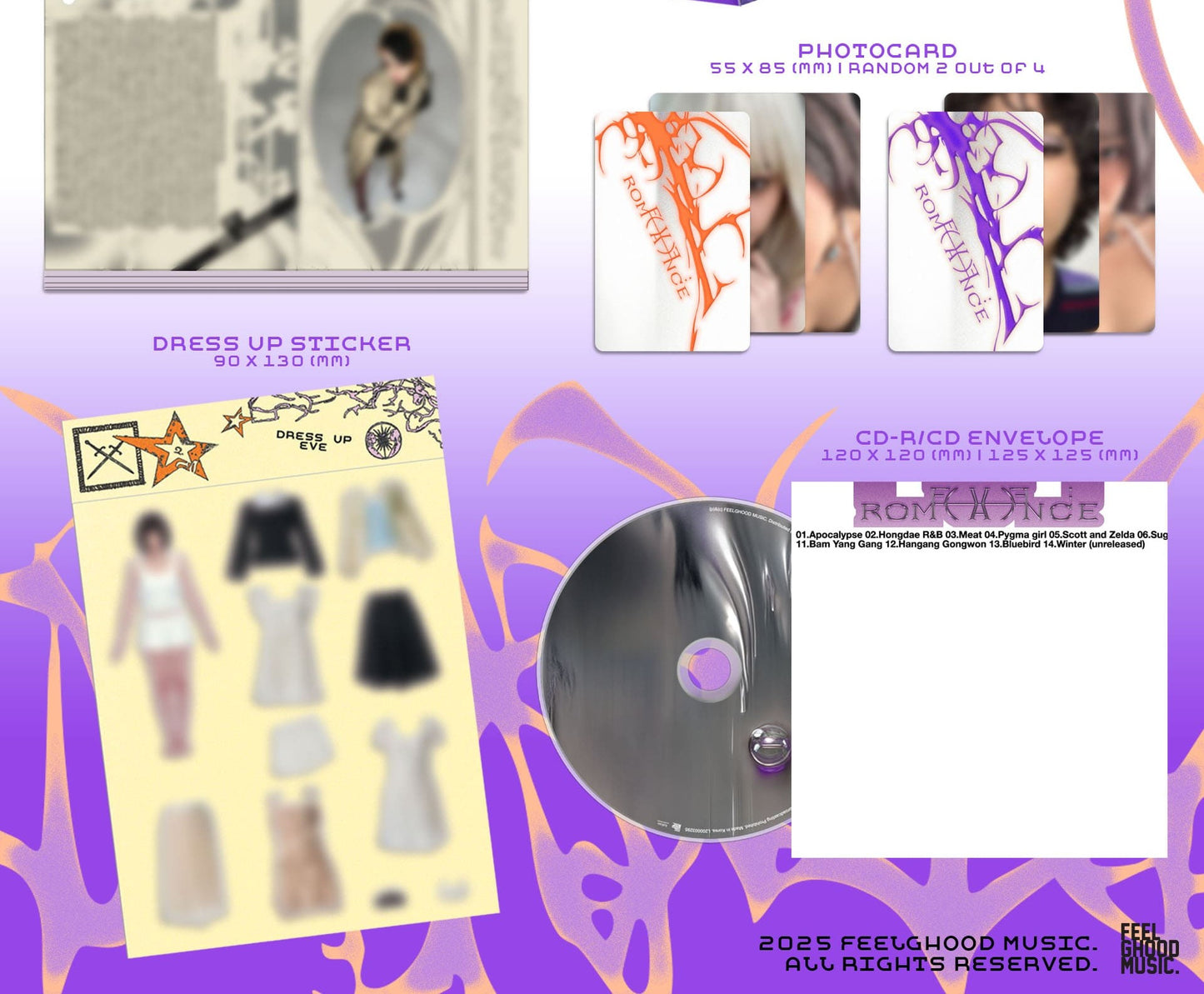 BIBI 2nd Album – EVE: ROMANCE (Random)