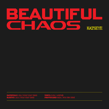 KATSEYE 2nd EP Album – BEAUTIFUL CHAOS Vinyl (Chaotic Ver.)