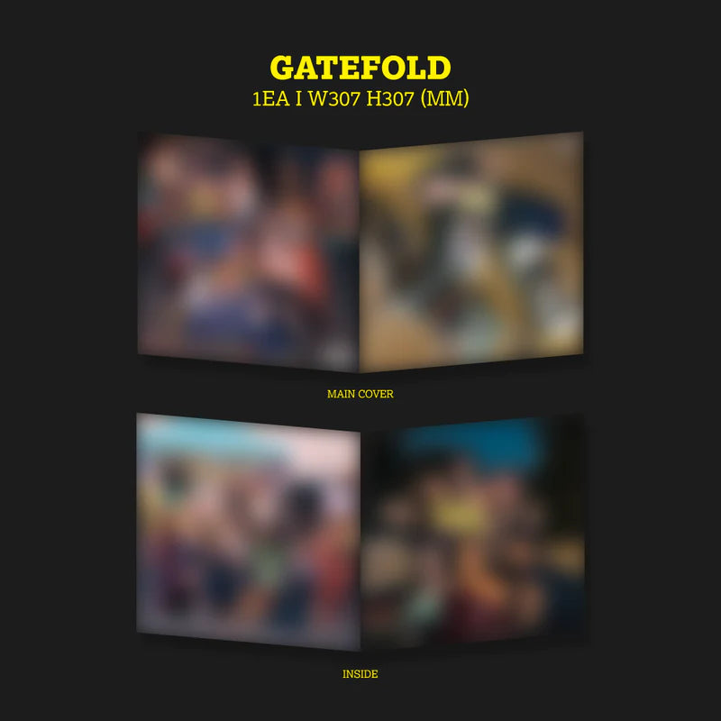 KATSEYE 2nd EP Album – BEAUTIFUL CHAOS Vinyl (Chaotic Ver.)