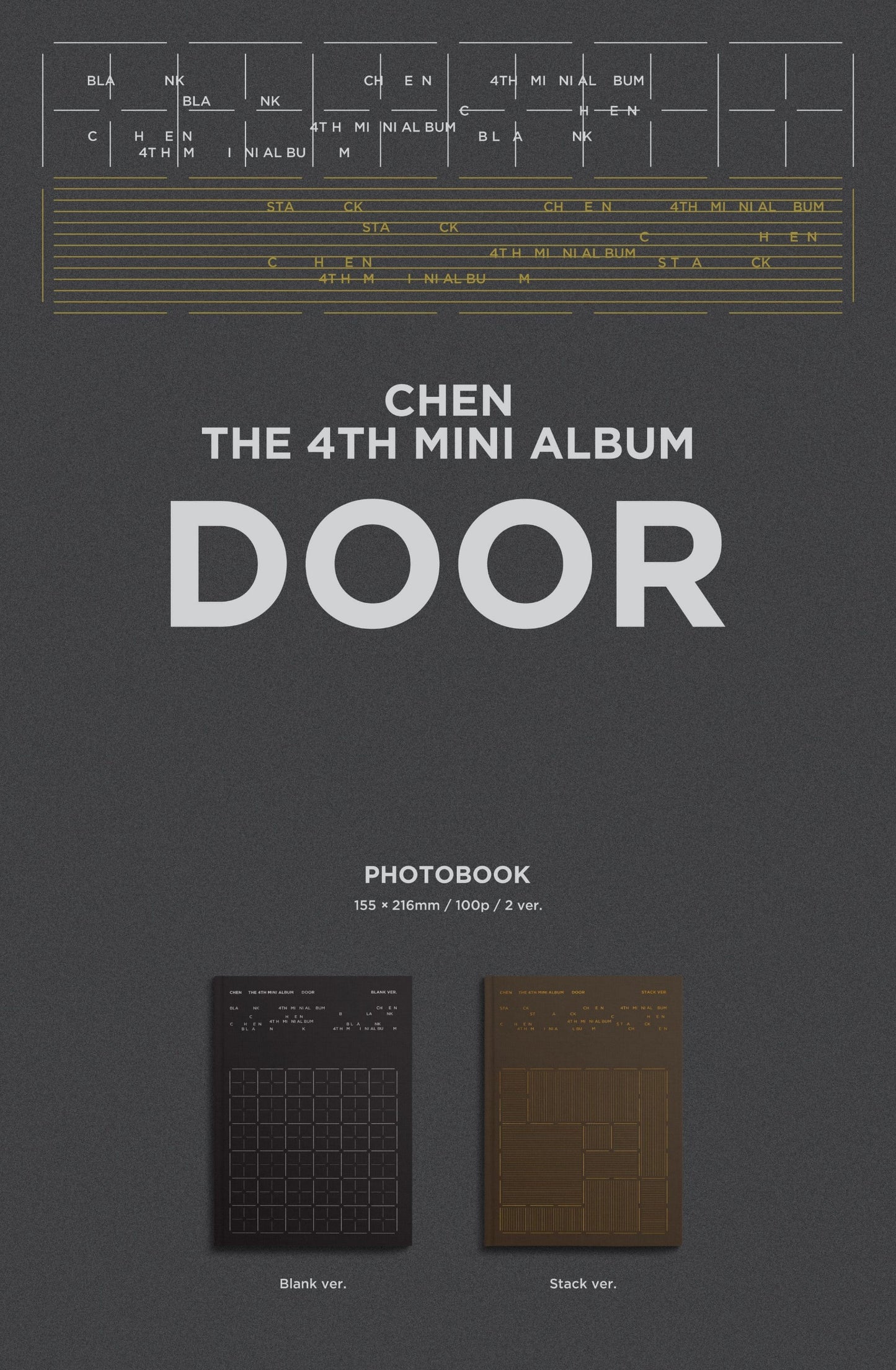 CHEN (EXO) The 4th Mini Album – DOOR (Random)