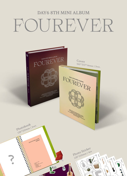 DAY6 8th Mini Album – Fourever (Random) [RESTOCK]