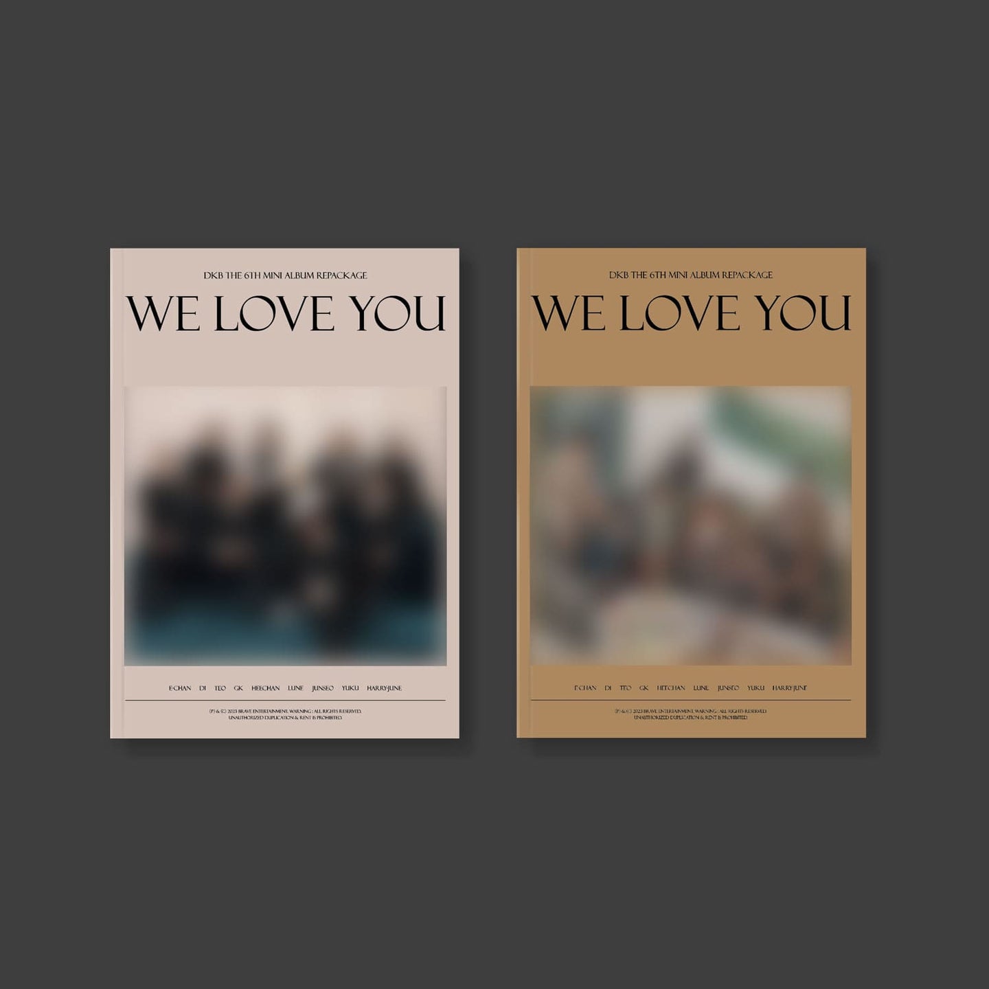 DKB Mini Album Vol. 6 (Repackage) - We Love You (Random)