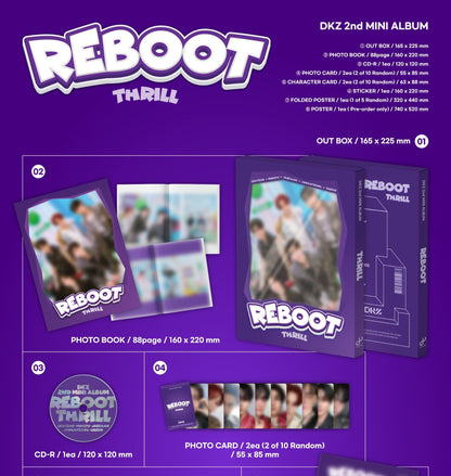 DKZ 2nd MINI ALBUM – REBOOT