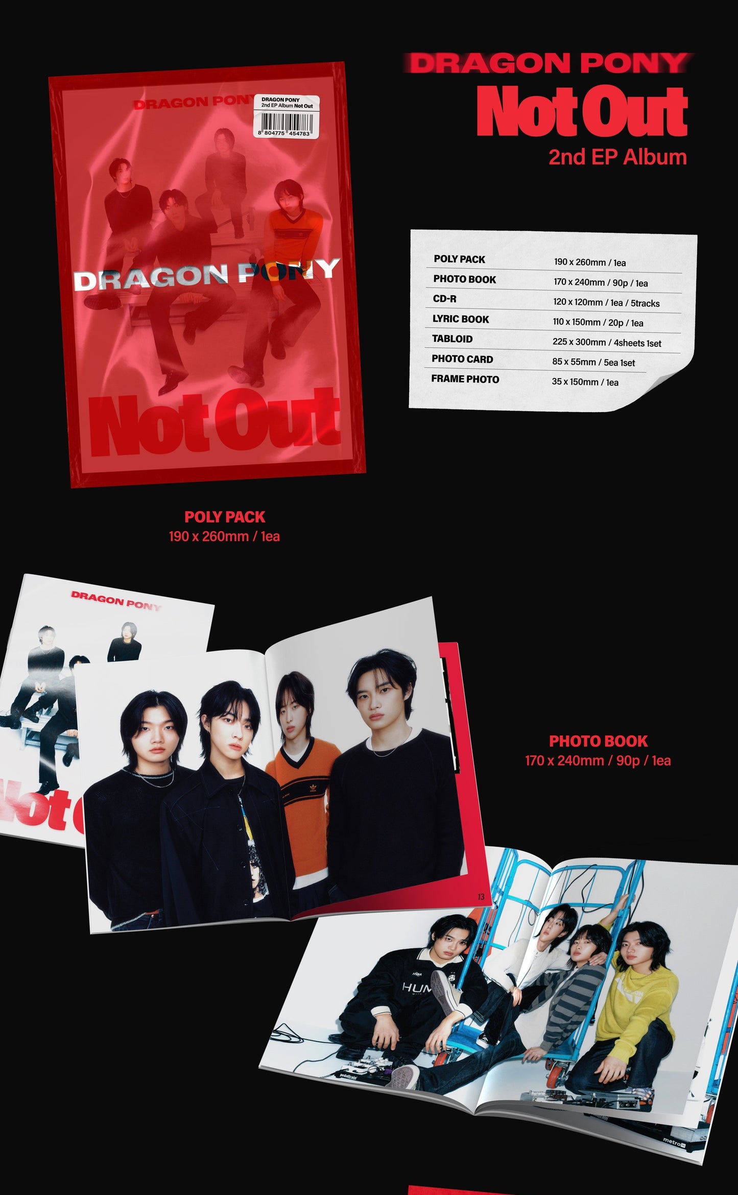 Dragon Pony The 2nd EP Album – Not Out