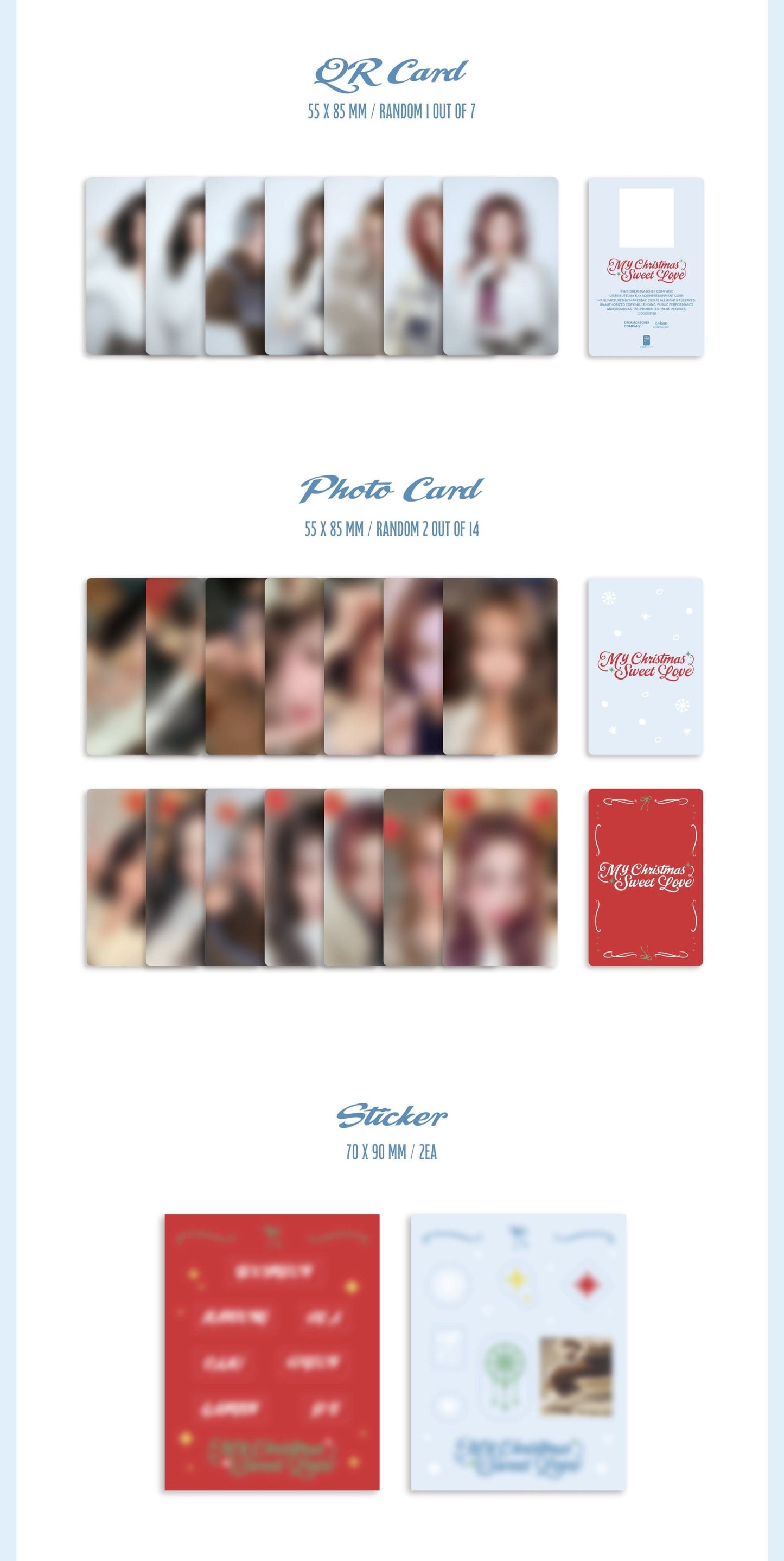 Dreamcatcher – My Christmas Sweet Love (POCA ALBUM)