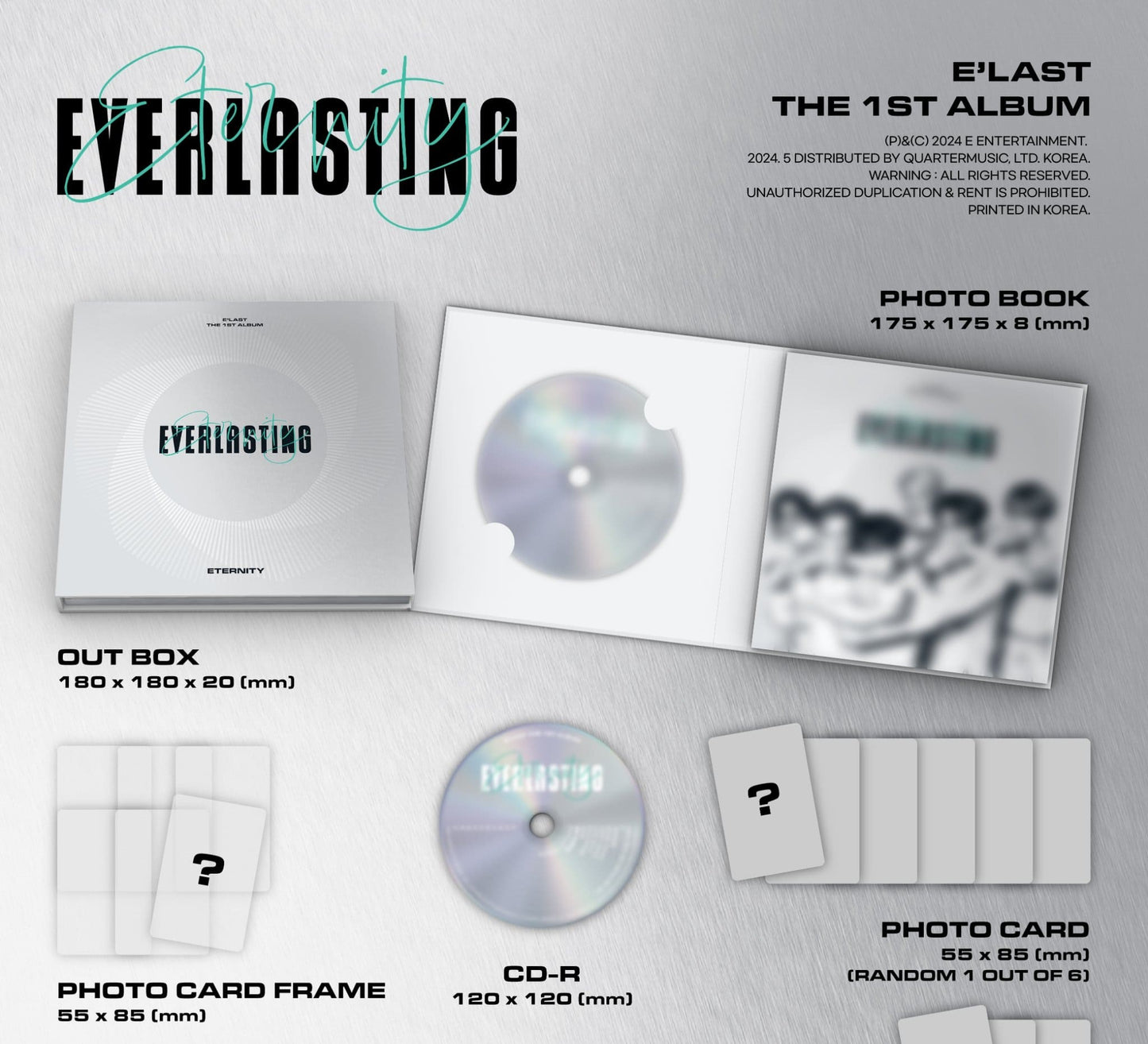E’LAST THE 1ST ALBUM – EVERLASTING (Random)