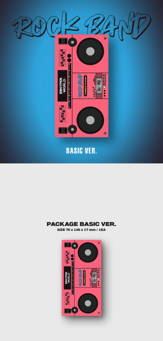 ENHYPEN – [ENHYPEN WORLD Coupon Card Collection] ROCK BAND BASIC Ver.