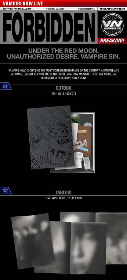 ENHYPEN – THE SIN : VANISH (Random)