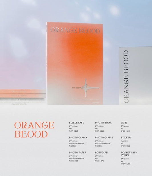 ENHYPEN – ORANGE BLOOD (Random)