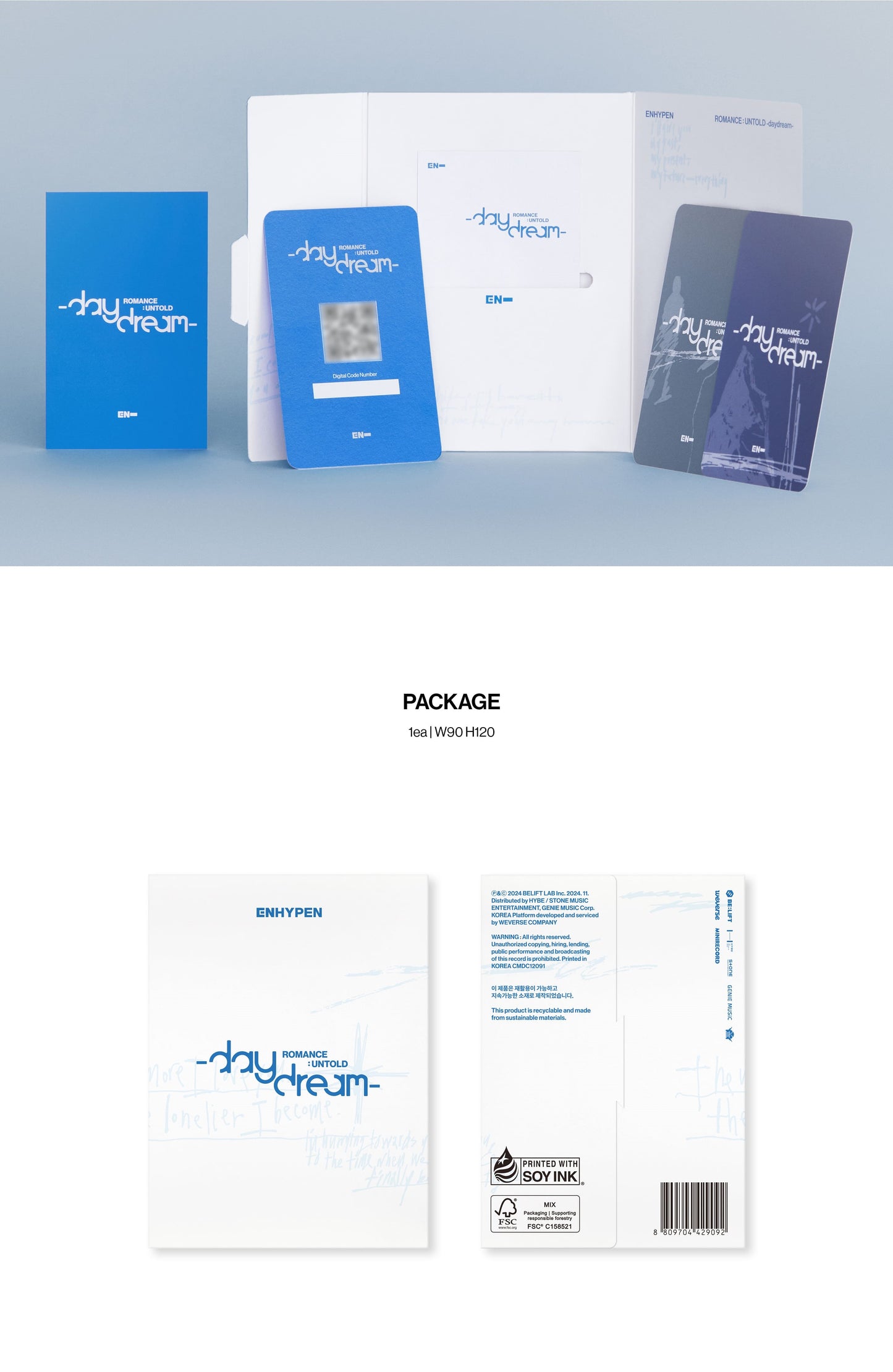 ENHYPEN – ROMANCE : UNTOLD -daydream- (Weverse Albums Ver.)