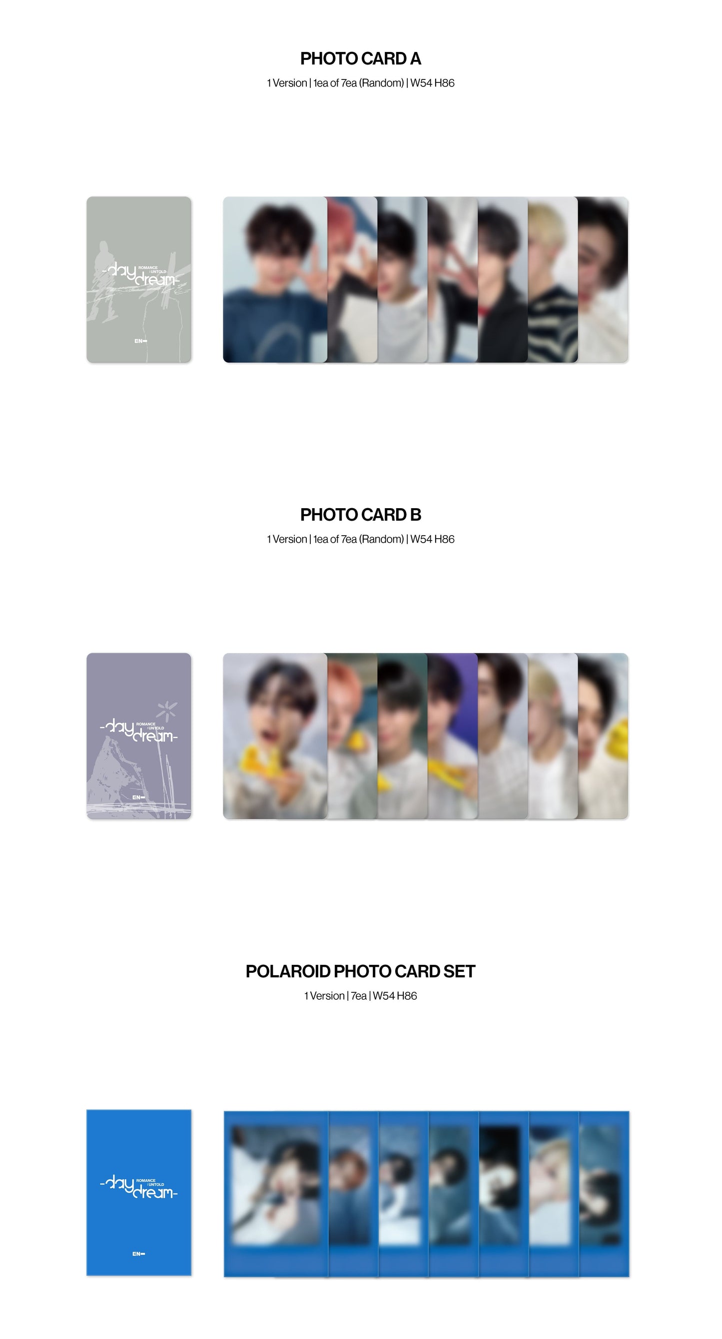 ENHYPEN – ROMANCE : UNTOLD -daydream- (Weverse Albums Ver.)