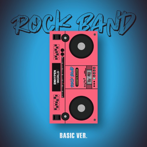PRE-ORDER: ENHYPEN – [ENHYPEN WORLD Coupon Card Collection] ROCK BAND BASIC Ver.