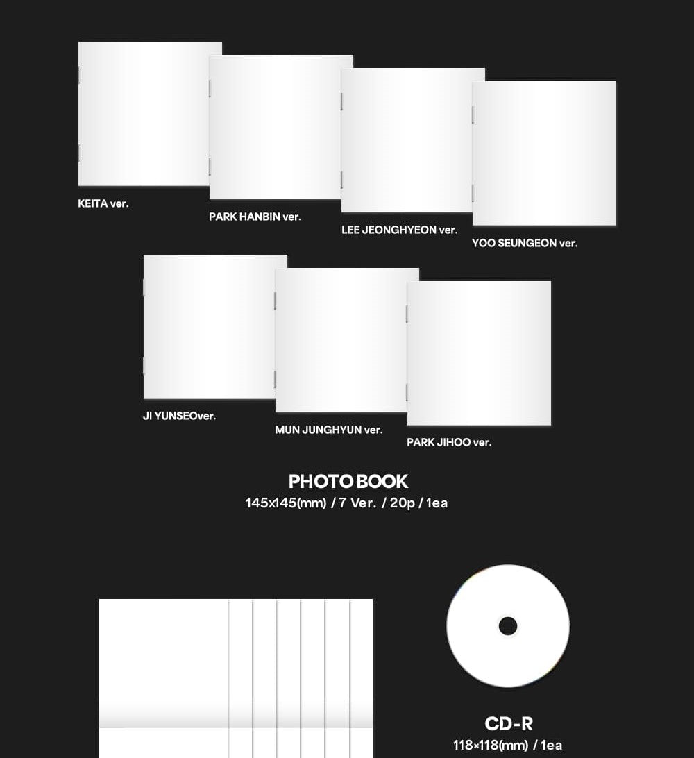 EVNNE 2nd Mini Album – Un: SEEN (Digipack Ver.) (Random)