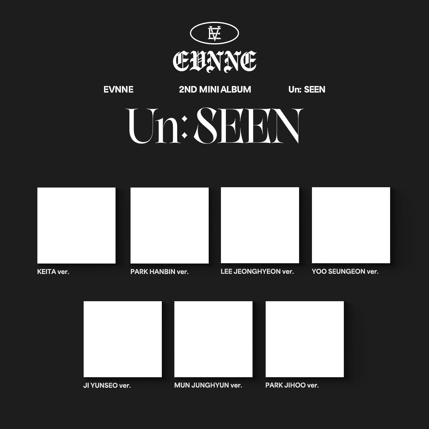 EVNNE 2nd Mini Album – Un: SEEN (Digipack Ver.) (Random)