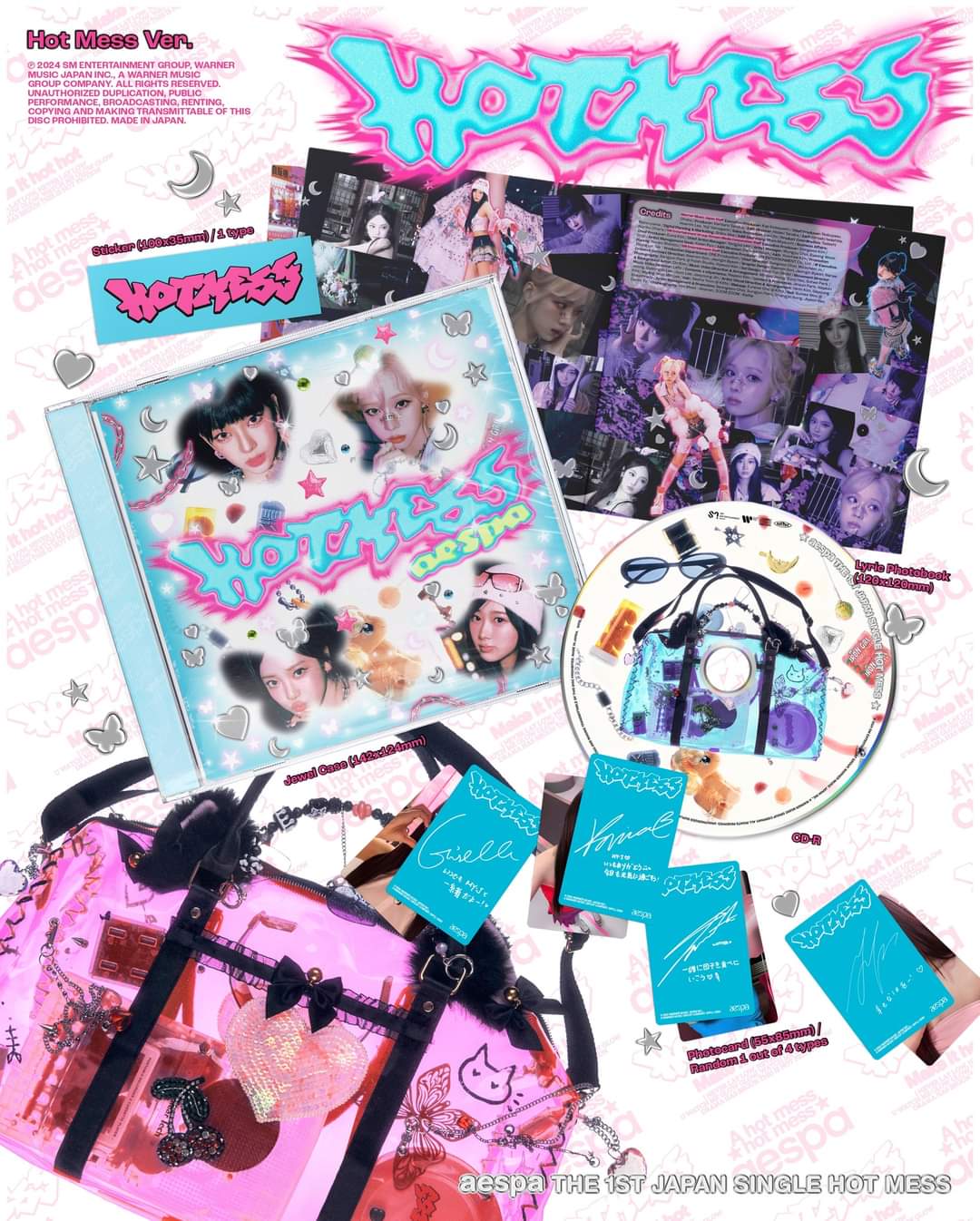 [Japanese Edition] aespa 1st Single Album - Hot Mess