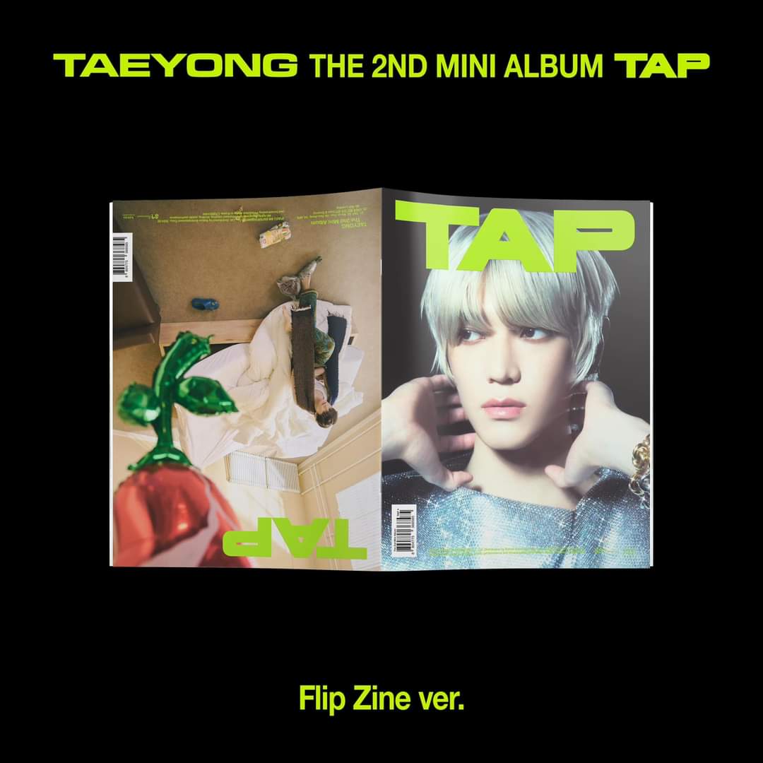PRE-ORDER: TAEYONG (NCT) Mini Album Vol. 2 – TAP (Flip Zine Ver.)