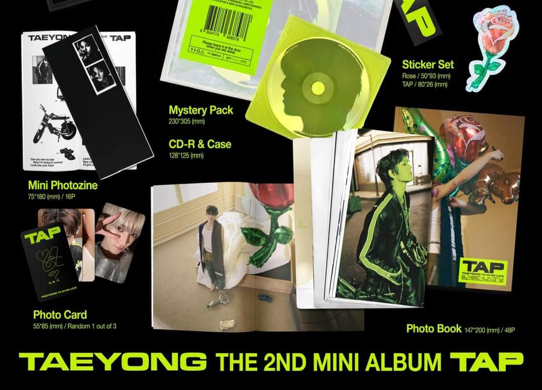 TAEYONG (NCT) Mini Album Vol. 2 – TAP (Mystery Pack Ver.)