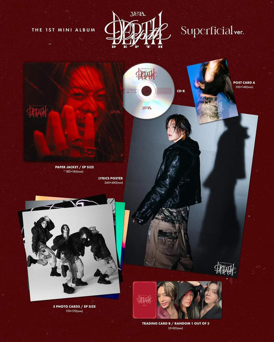 YUTA (NCT) 1st Album - Depth (Japanese Edition)
