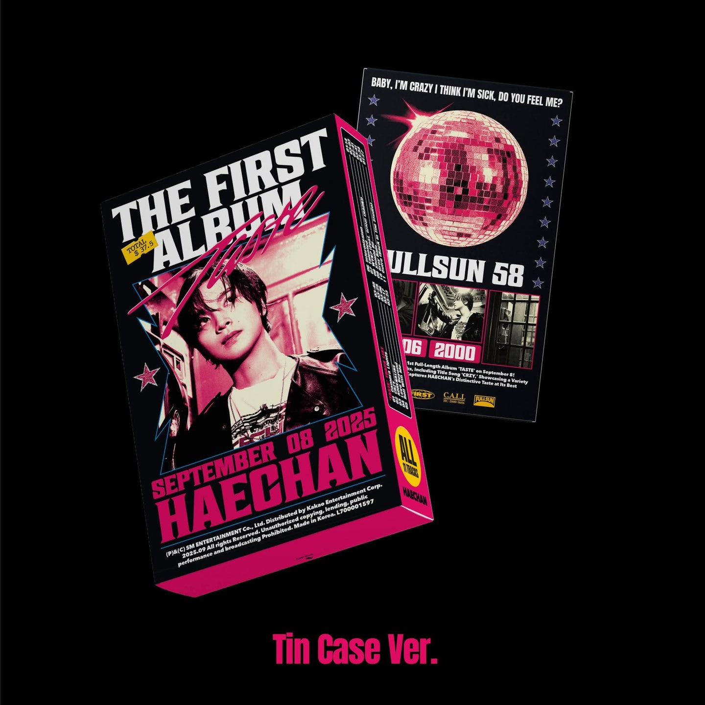 PRE-ORDER: HAECHAN (NCT) 1st Album – TASTE (Tin Case Ver.)